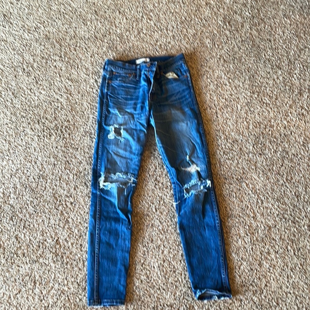 Holy skinny jeans high rise. Size 27.